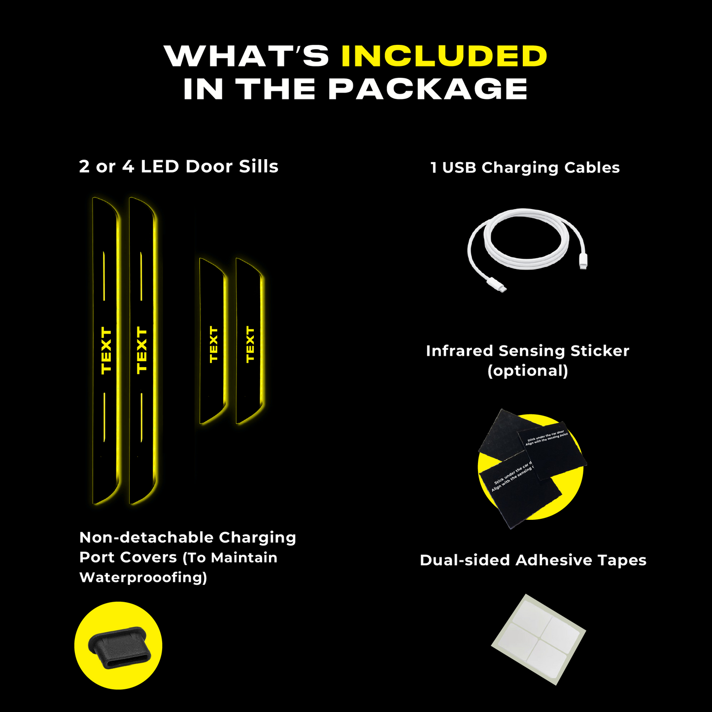 Thecarconnection™   LED Door Sill Pro