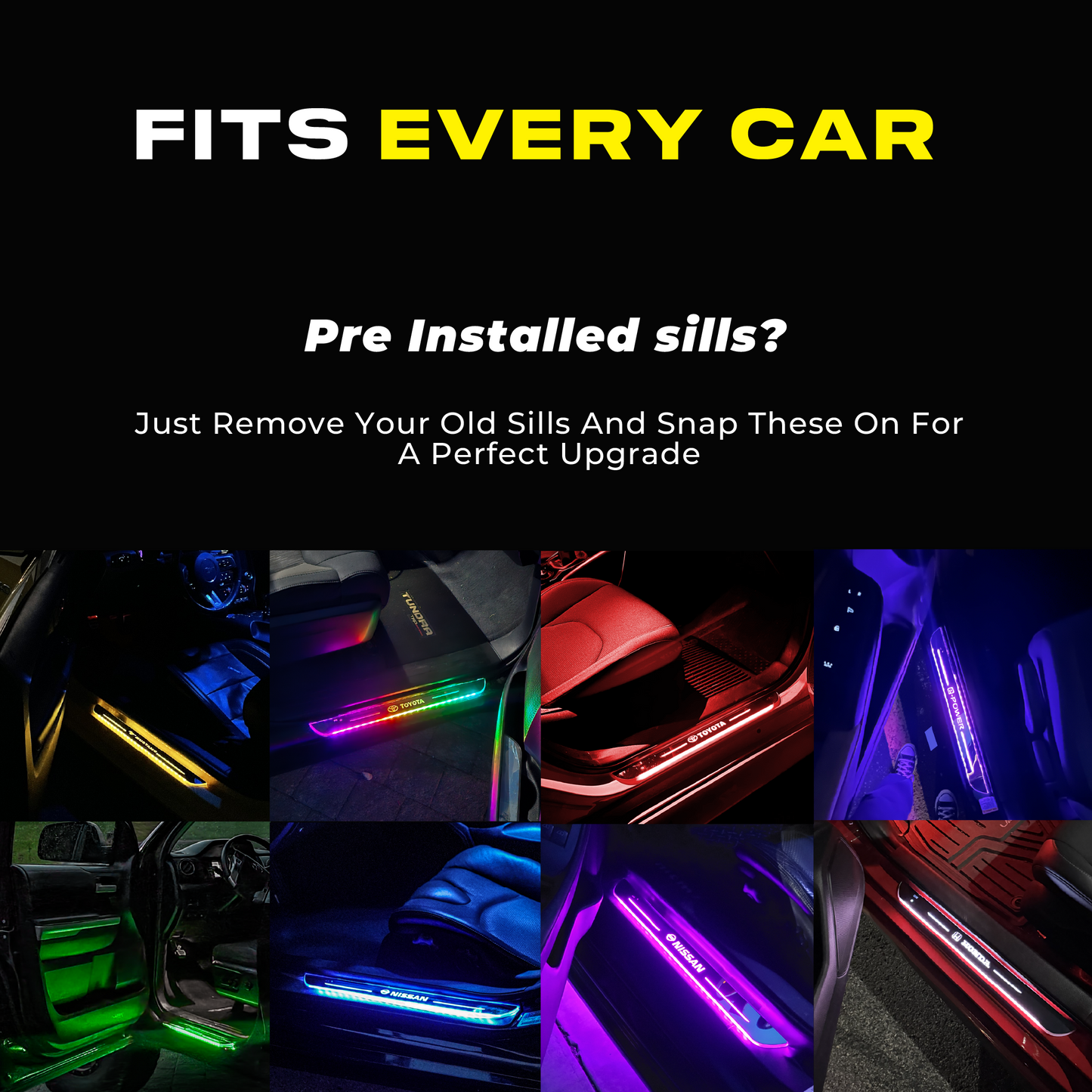 Thecarconnection™   LED Door Sill Pro