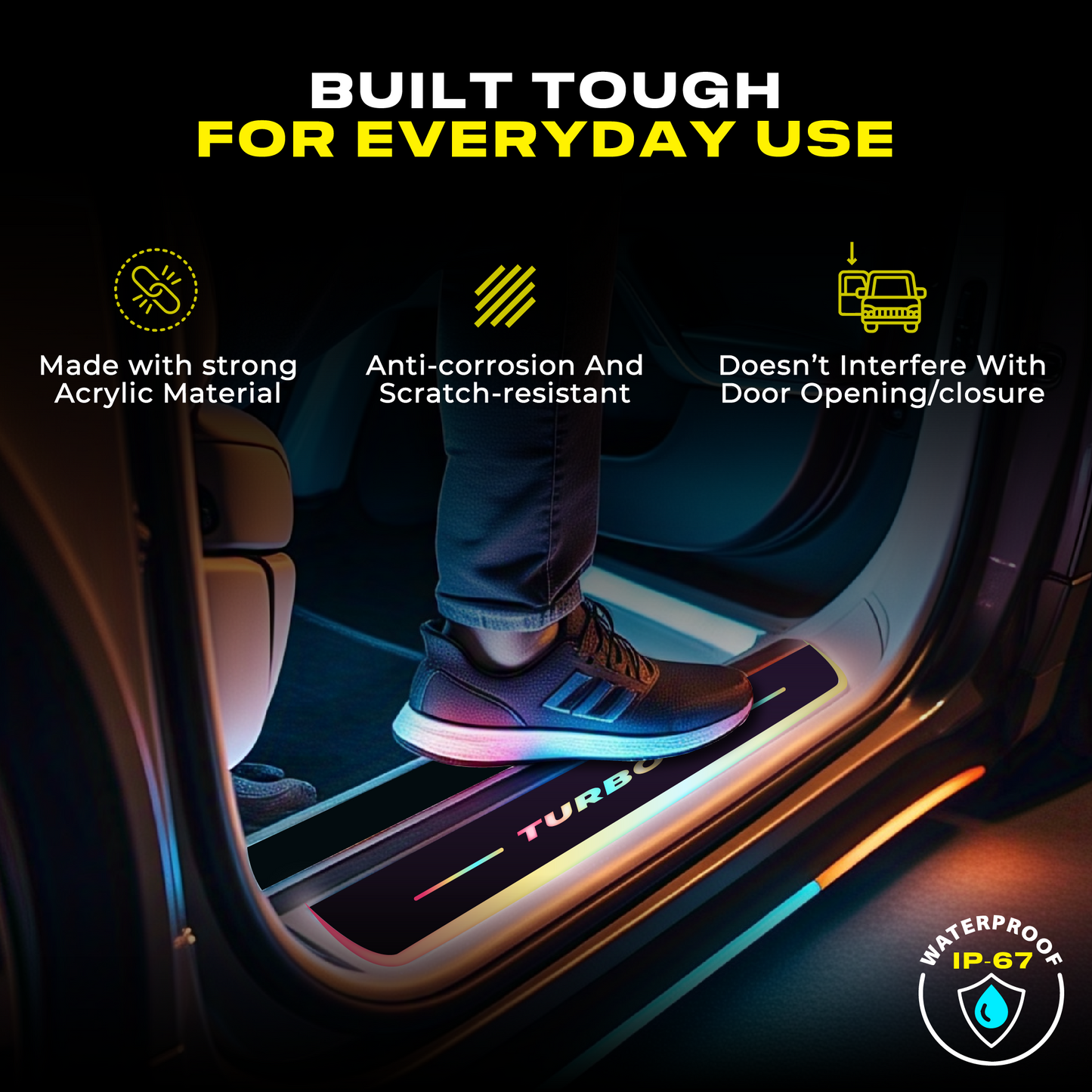 Thecarconnection™   LED Door Sill Pro